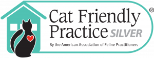 Cat Friendly Practice silver level logo